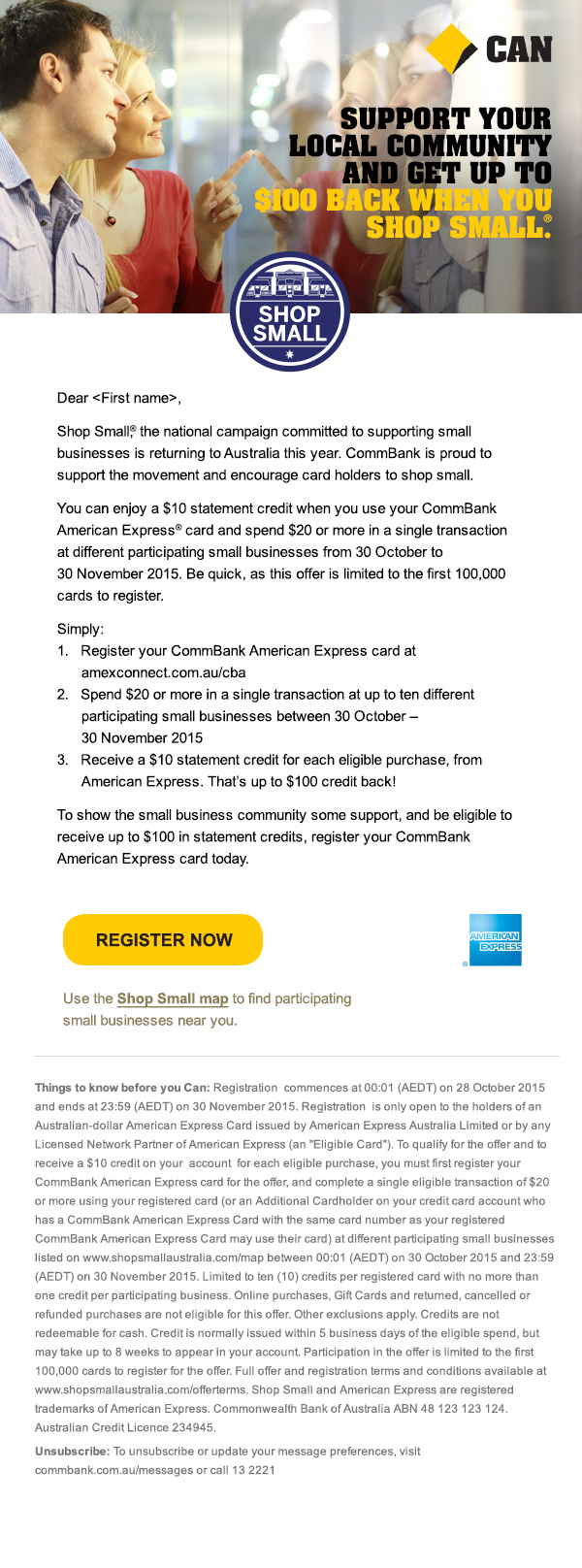 CBA Shop Small EDM 2015