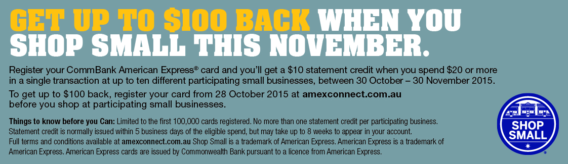 CBA Shop Small Bank Statement Message