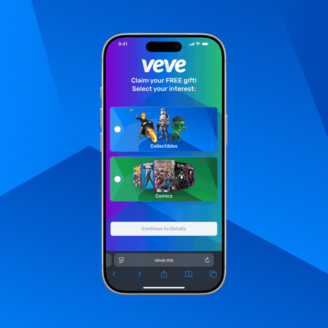 Collectibles Promo Sign up