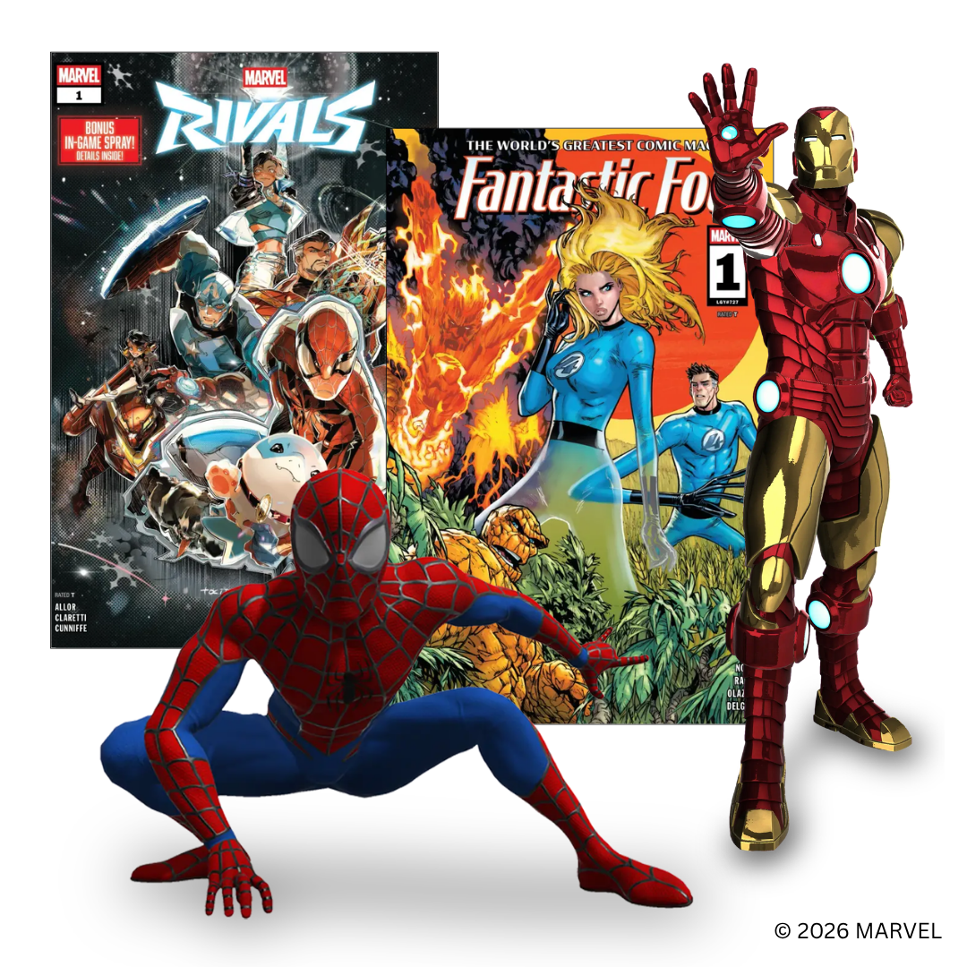 Marvel comics and collectibles