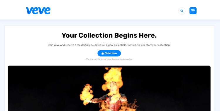 Collectibles Landing Page