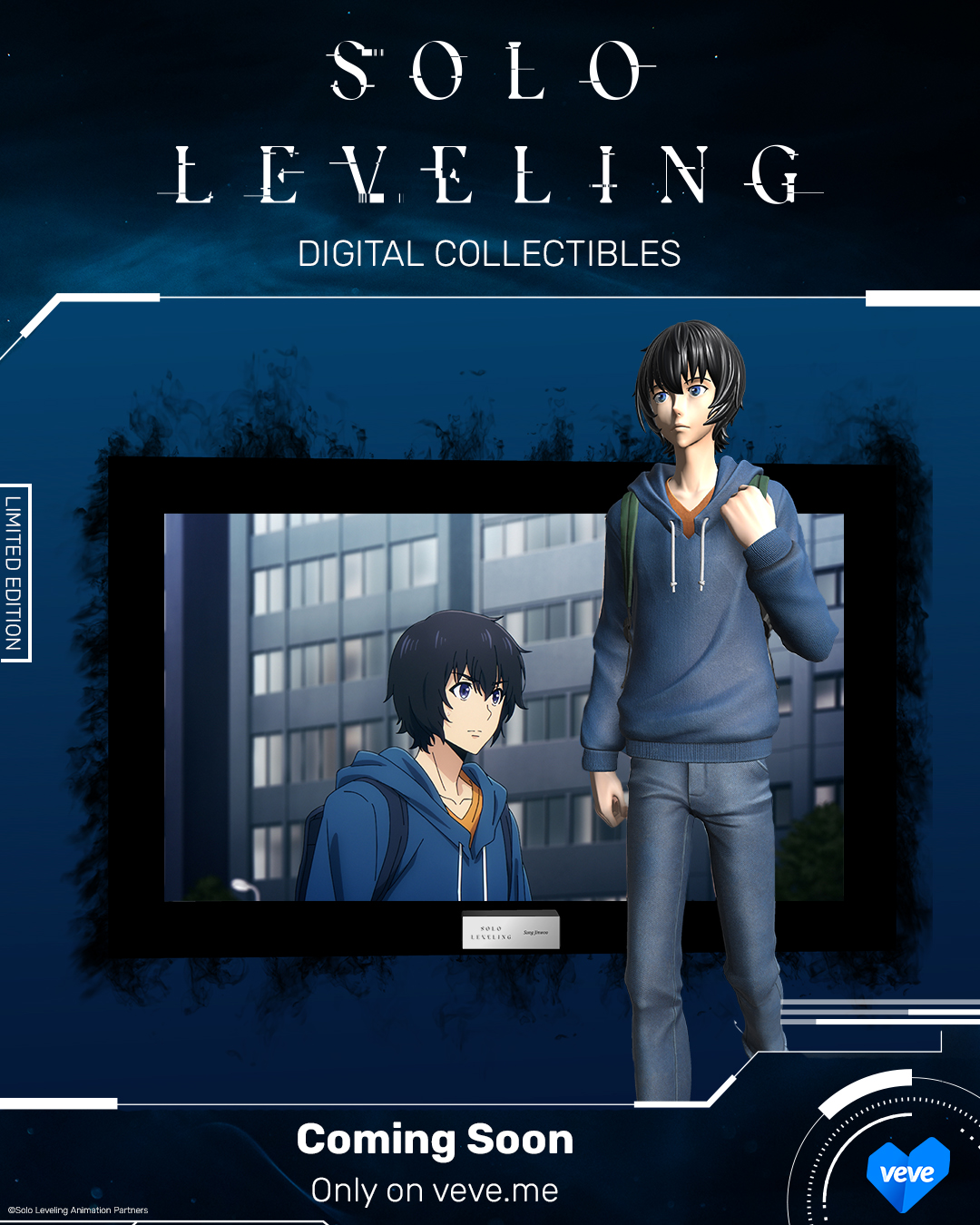 Sung Jinwoo collectible + Frame